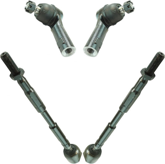 TRQ Front Tie Rod Set for 2006-2014 Honda Ridgeline Vehicles