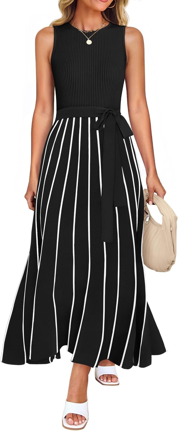 ZESICA Women's Summer Sleeveless Maxi Dress for Every Occasion
