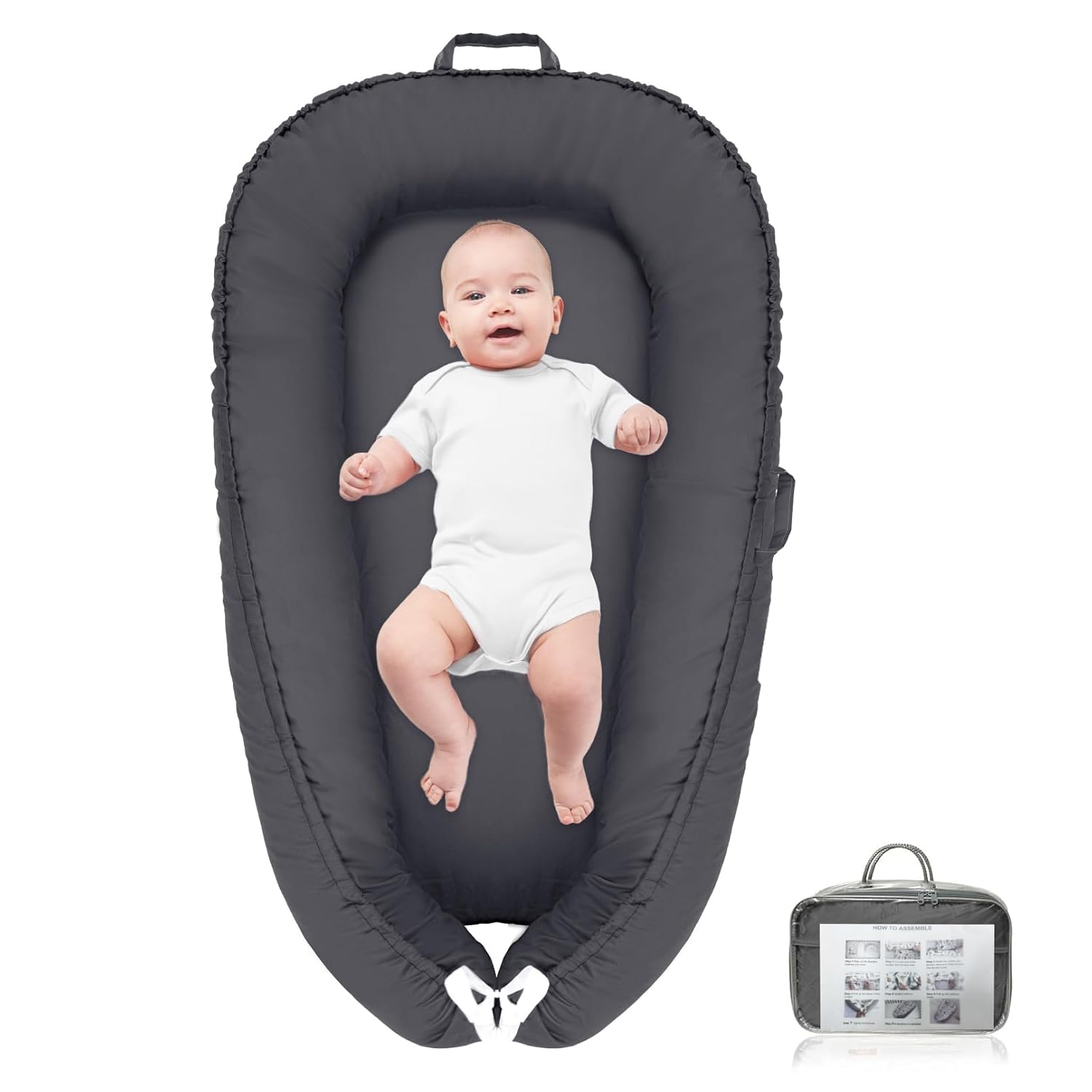 Breathe Easy with nujett Baby Lounger