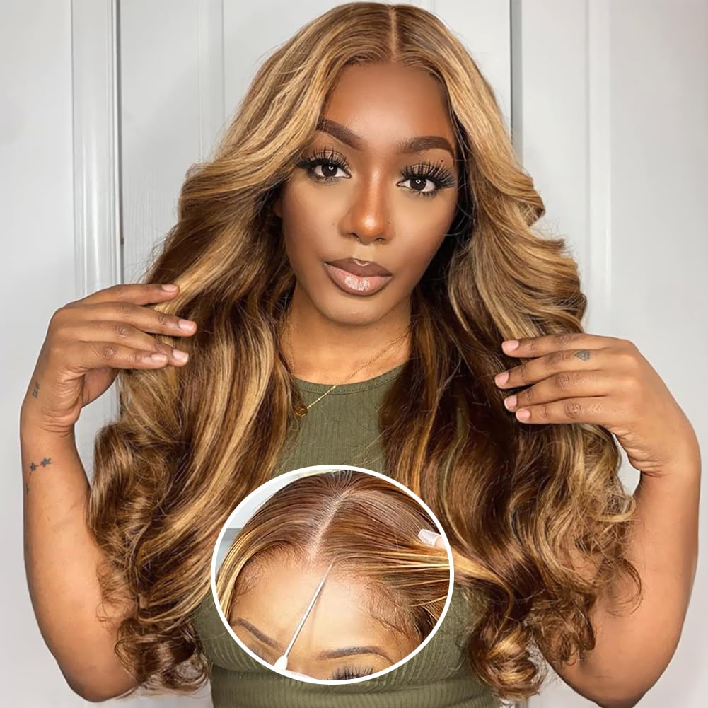 Hedy Ombre Highlight Wear and Go Glueless Wigs for Effortless Style