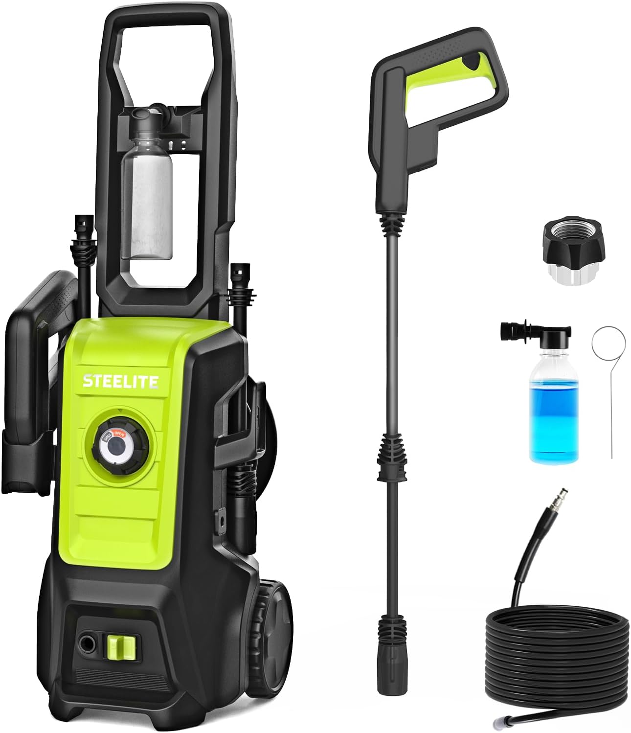 Steelite Power Washer: High-Pressure Cleaner for All Surfaces