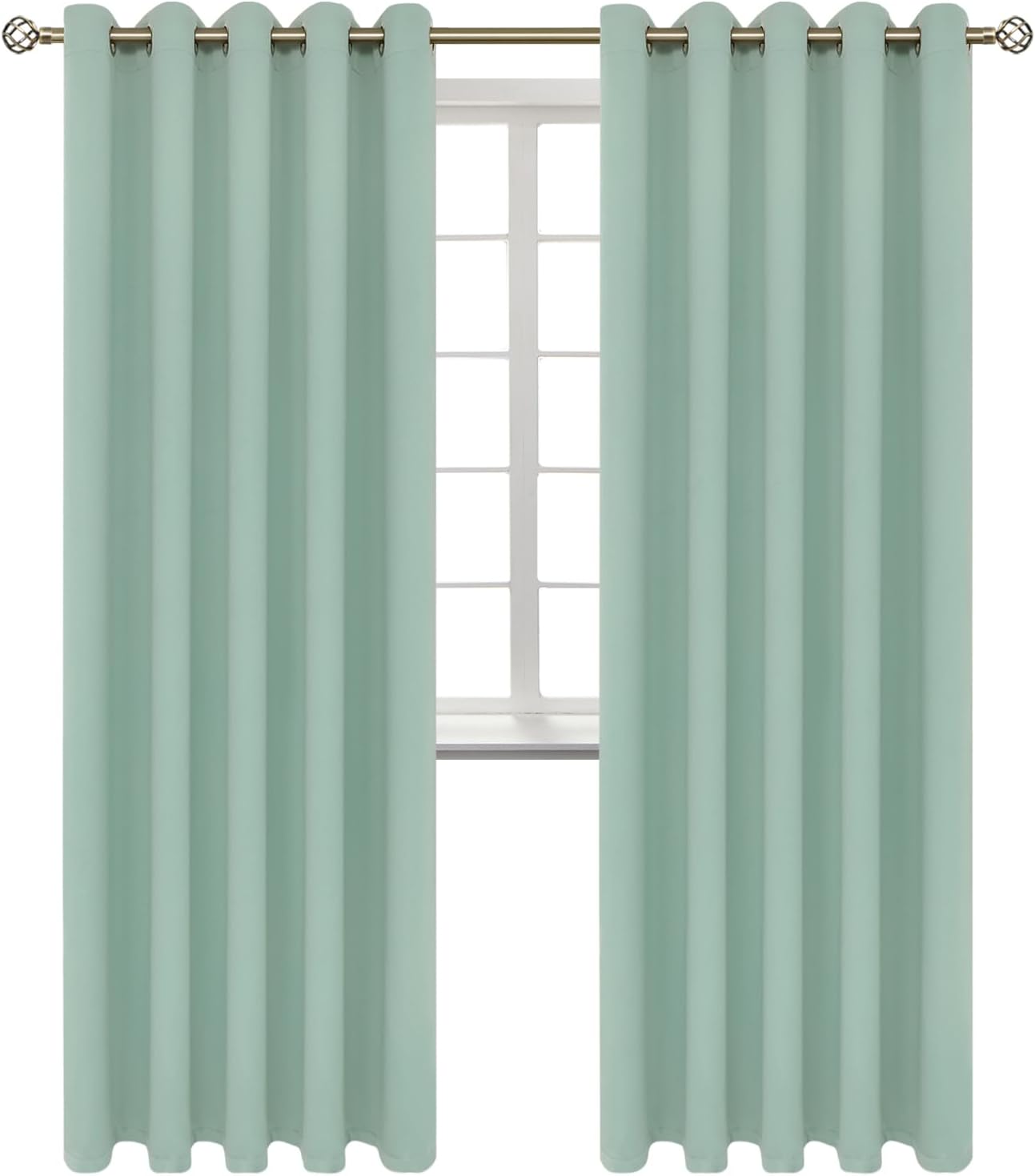 BGment Blackout Curtains - Grommet Thermal Insulated Panels