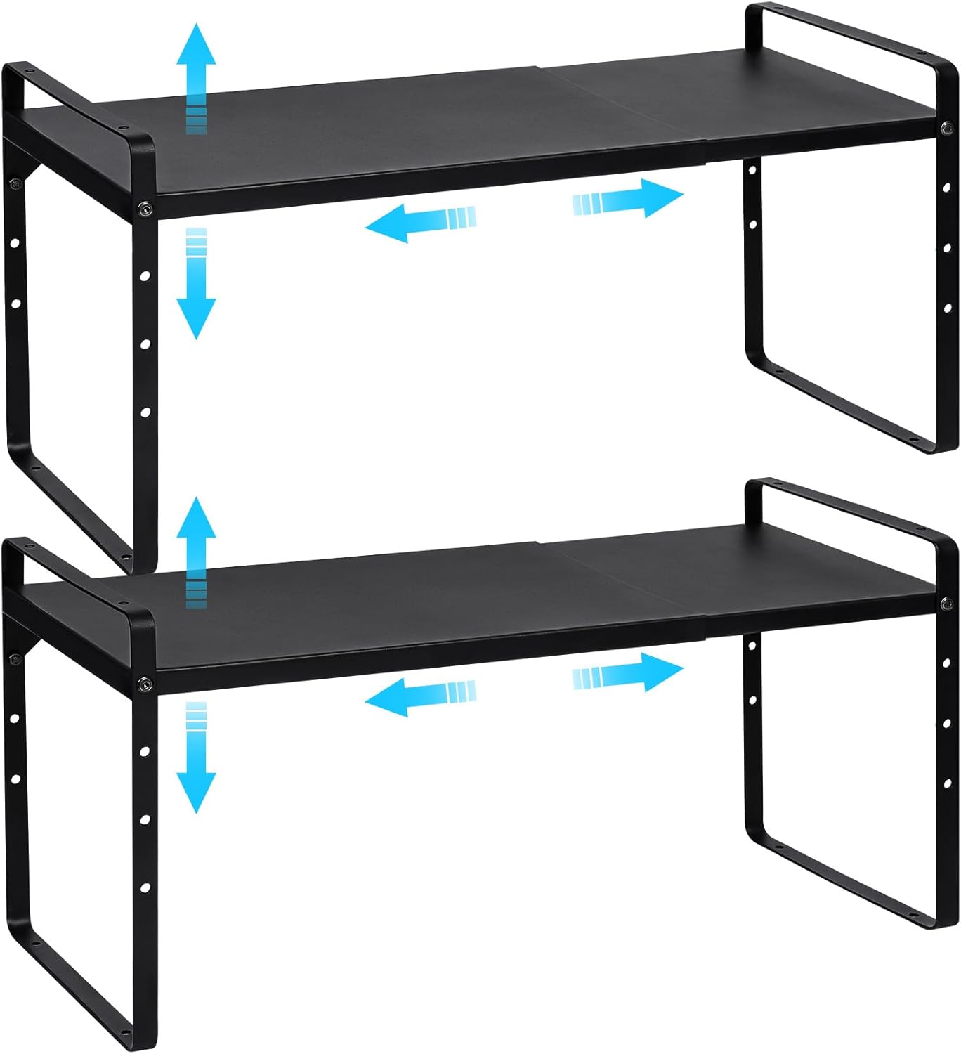 Expandable Kitchen Cabinet Organizer Shelf for Smart Storage