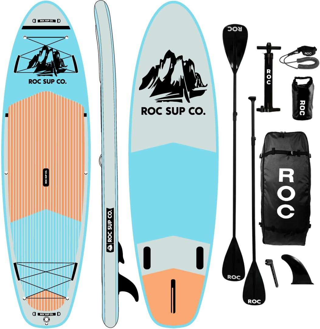 Roc Inflatable Stand Up Paddle Boards for Youth & Adults