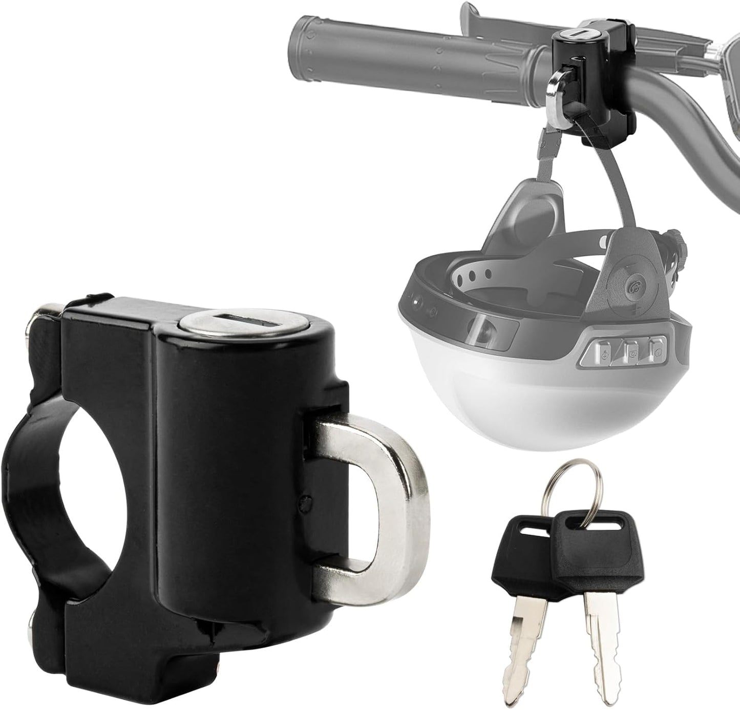 PSLER Motorcycle Helmet Lock - Secure Your Helmet!