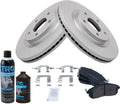 Front Brake Pad & Rotor Kit for Nissan Juke and Sentra - Complete