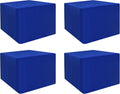 Card Table Covers Fitted Square 34x34 in Set of 4 - Wrinkle Resistant