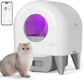 Self Cleaning Litter Box with App Control - Quiet, Safe Cleaning