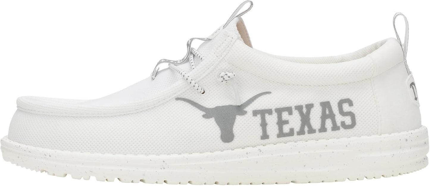 HEYDUDE Wally Collegiate Whites Slip-on Loafers for Men
