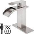 Waterfall Bathroom Faucet Single Hole Sink Faucet - Spa Cascade