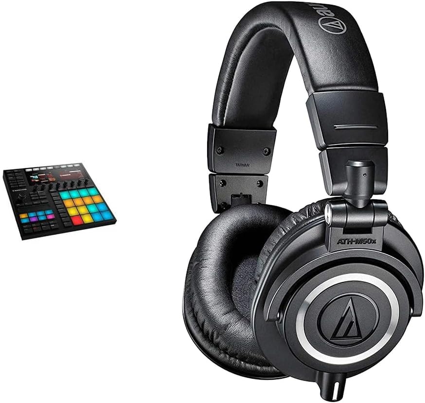 Maschine Mk3 Drum Controller & ATH-M50X Headphones Bundle