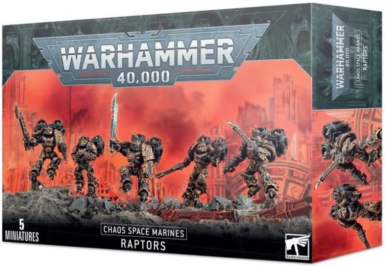 Chaos Space Marine Raptors from Games Workshop Review