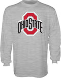 Blue 84 Men's Team Color Icon Long Sleeve T Shirt - Buckeyes Pride