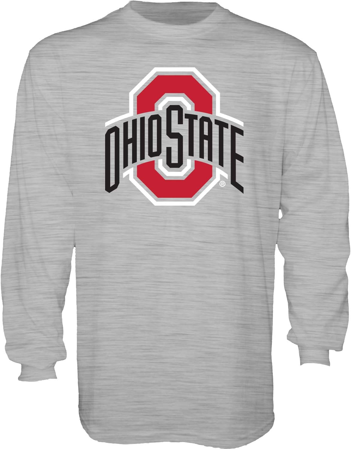 Ohio State Buckeyes Men's Team Color Icon Long Sleeve T Shirt