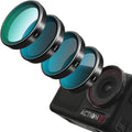 REYGEAK Lens Filter Set for DJI Osmo Action 5 Pro/4/3 - CPL