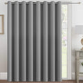 Dove Grey Blackout Patio Curtain Panel 100 x 96 in - Grommet Top