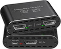 4K120Hz Dual DisplayPort Splitter for 2 Monitors - Dual DP Adapter