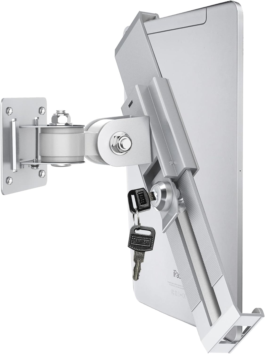 iPad Wall Mount Holder with Lock for Secure Tablet Display