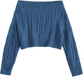 V Neck Button Knit Crop Sweater - Cozy Stylish Crop Pullover