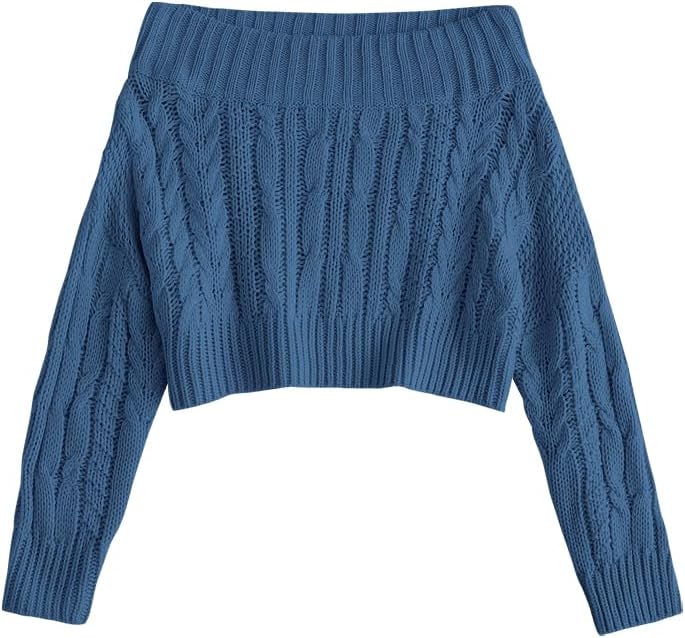 ZAFUL Women V Neck Button Knit Crop Sweater for Stylish Looks