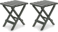 Camco 2-Pack Sage Outdoor Folding Tables