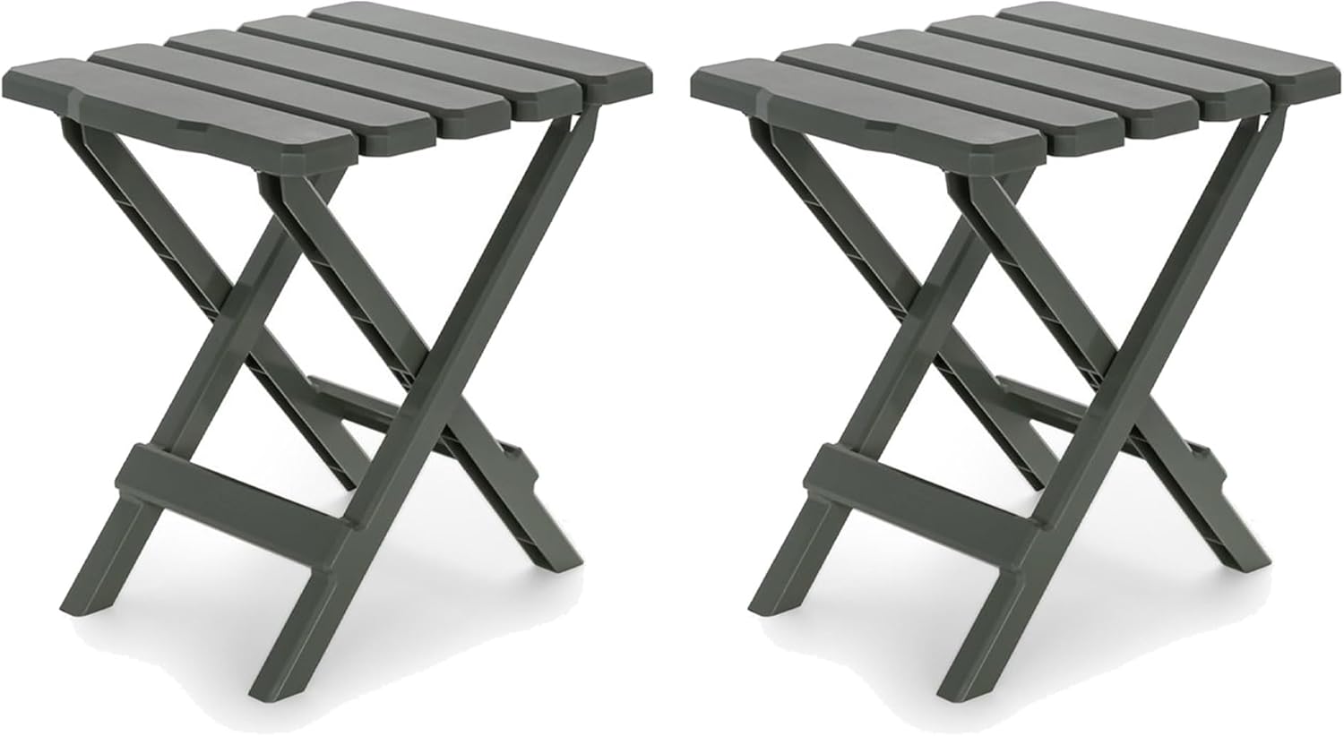 Camco 2-Pack Sage Outdoor Folding Tables