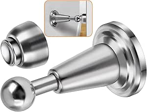 Magnetic Door Stopper 6 Pack for Soft-Catch Door Holding