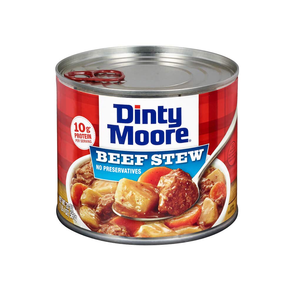 DINTY MOORE Beef Stew with Fresh Potatoes & Carrots - 12 Pack