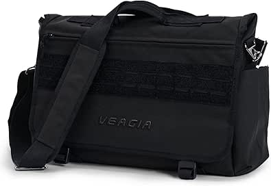 VEAGIA Messenger Bag Tactical Style with Detachable Shoulder Strap