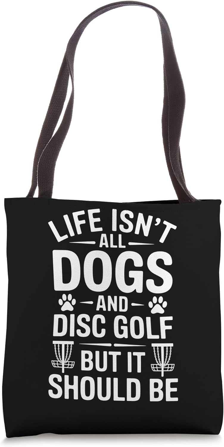 Dog Disc Golf Tote: Fun & Stylish Companion!