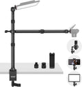 NEEWER TL253A+DS001 Table Tripod: Dual Telescopic Arms