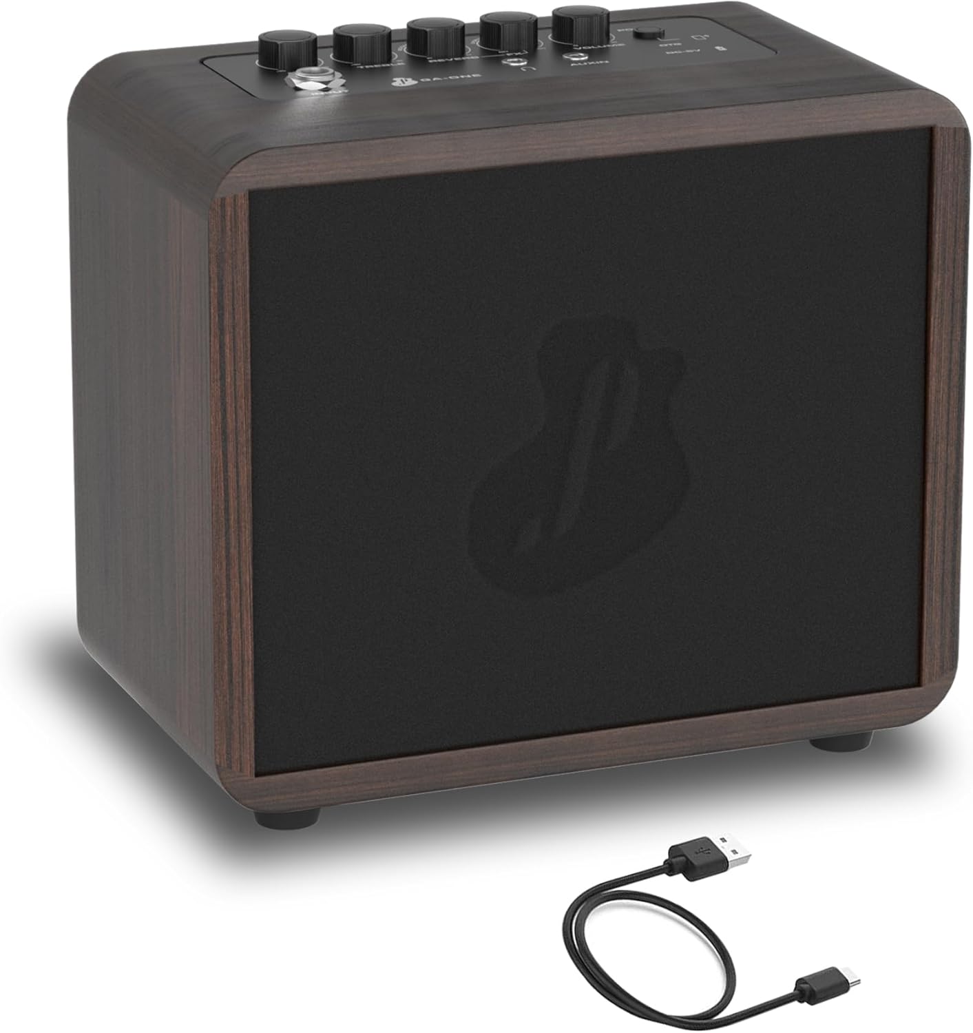 Portable Mini Guitar Amp: Rechargeable, Wireless & Effects - JUSTPRO