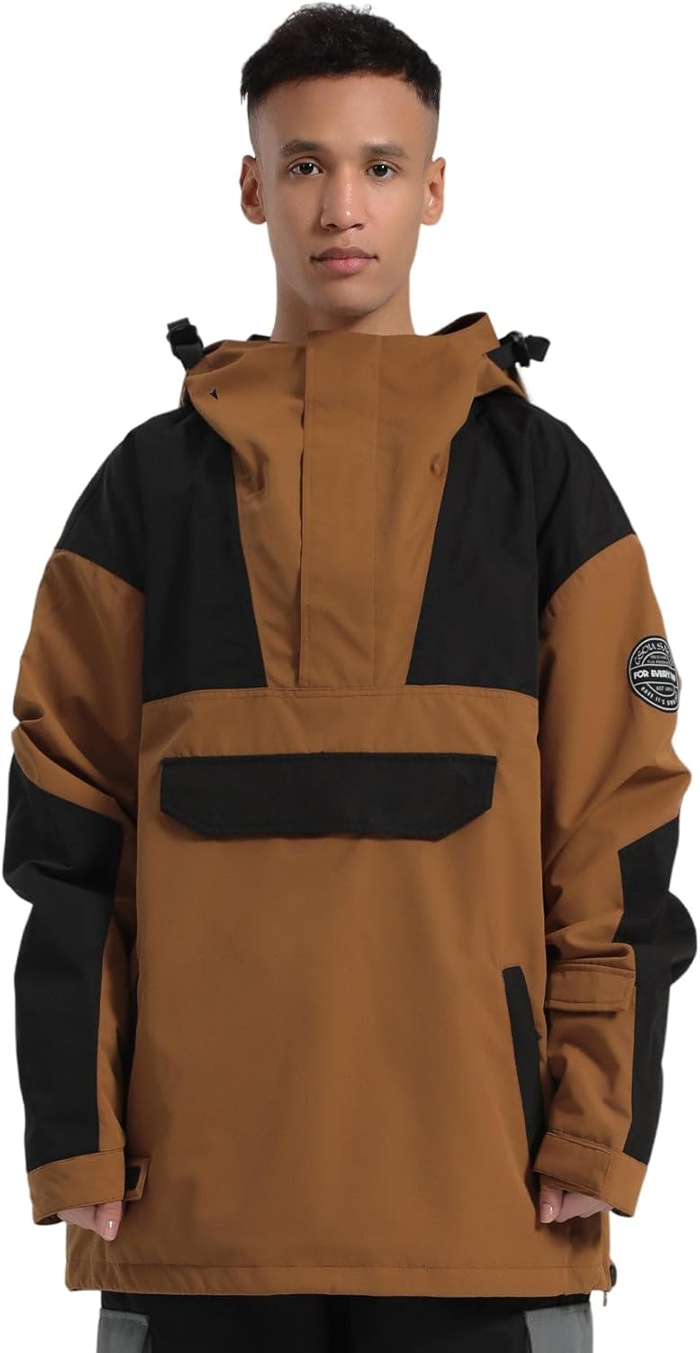 Ultimate Warmth: BSASB Men's Snowboard Jacket