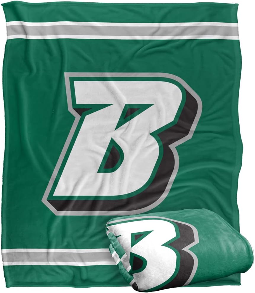 Binghamton University Primary Logo Silky Touch Throw Blanket