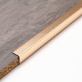 Aluminum Peel and Stick L Molding Corner Guards 51.2in x 0.8in