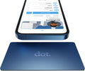 dot. Card Metal Digital Business Card (Blue) - Tap Compatible