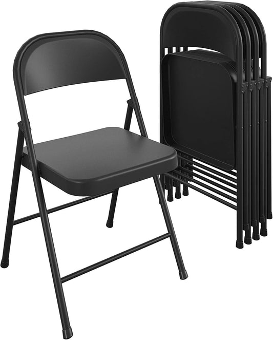 COSCO SmartFold All-Steel Folding Chair Set for Versatile Use