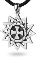 Erzgamma Lucky Star Necklace 925 Sterling Silver Charm - Protective