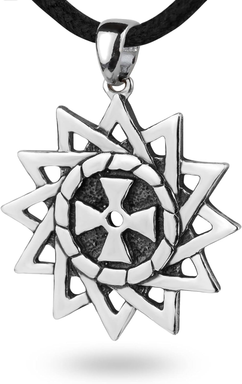 Erzgamma Lucky Star Necklace - 925 Sterling Silver Charm Gift
