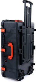 Black & Orange Pelican 1650 Case with CVPKG Dividers - Rugged