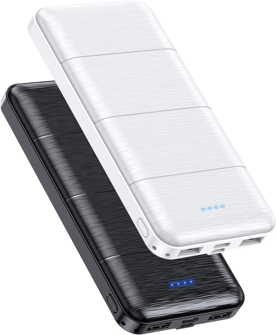 Fast Dual USB & Type-C Power Bank 2-Pack 15000mAh
