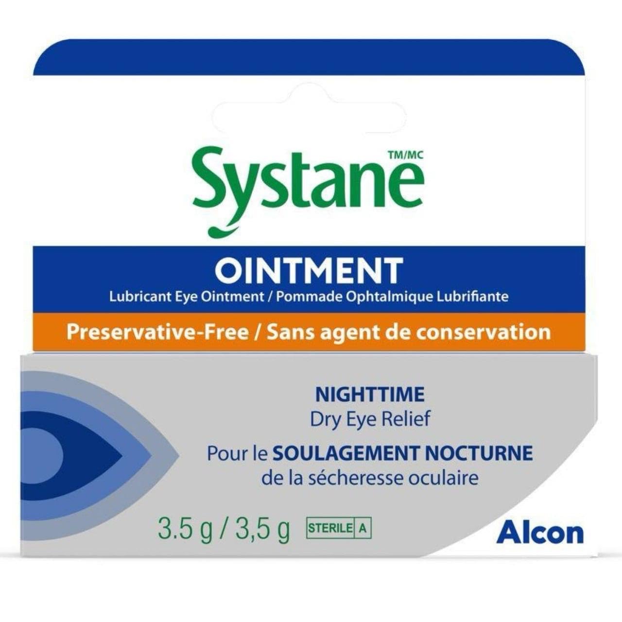 Systane Nighttime Lubricant Eye Ointment for Dry Eyes Relief