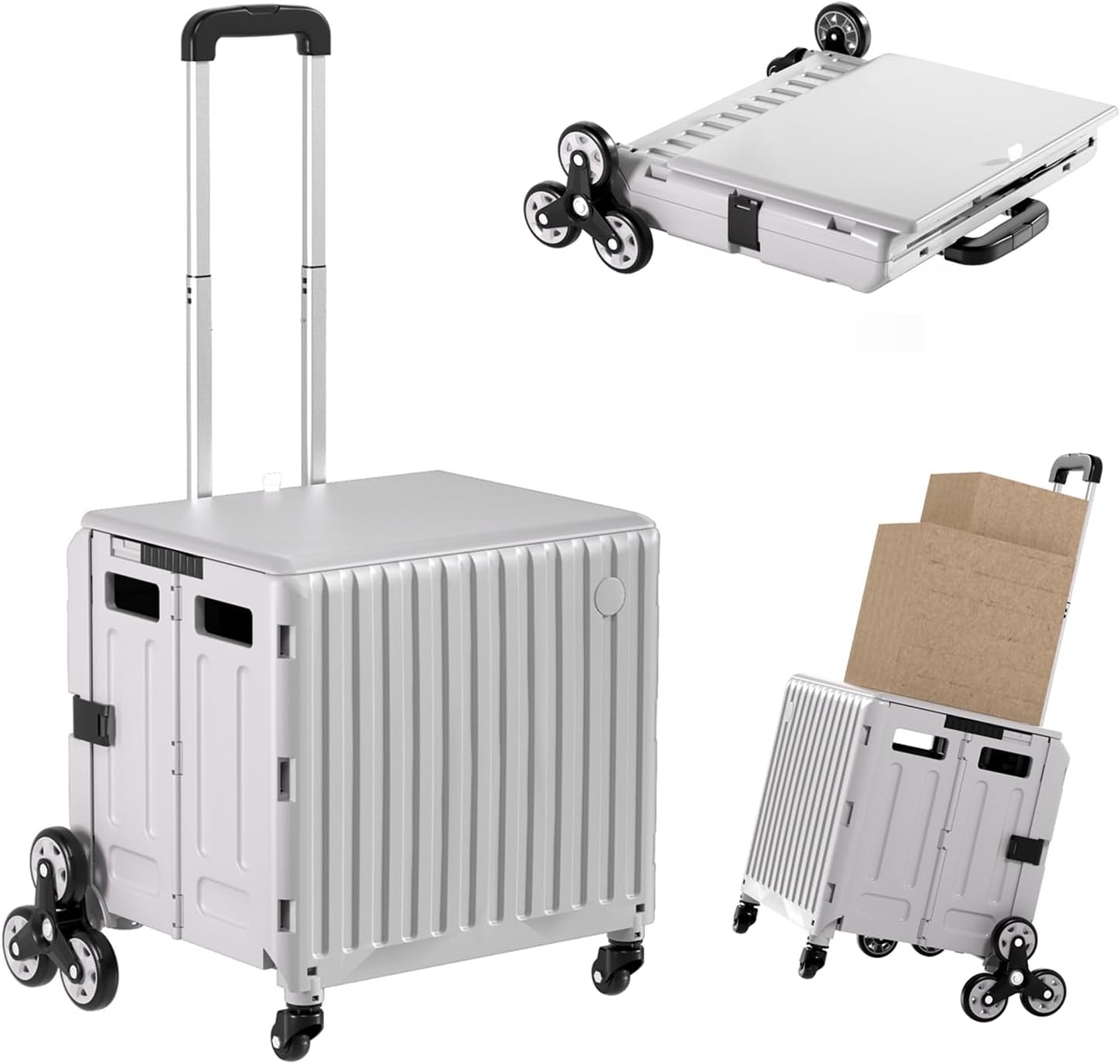 Stair Climbing Cart with Wheels for Teachers and Professionals