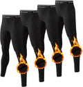 Men's Thermal Pants Fleece Lined Long Johns - Warm Compression Base