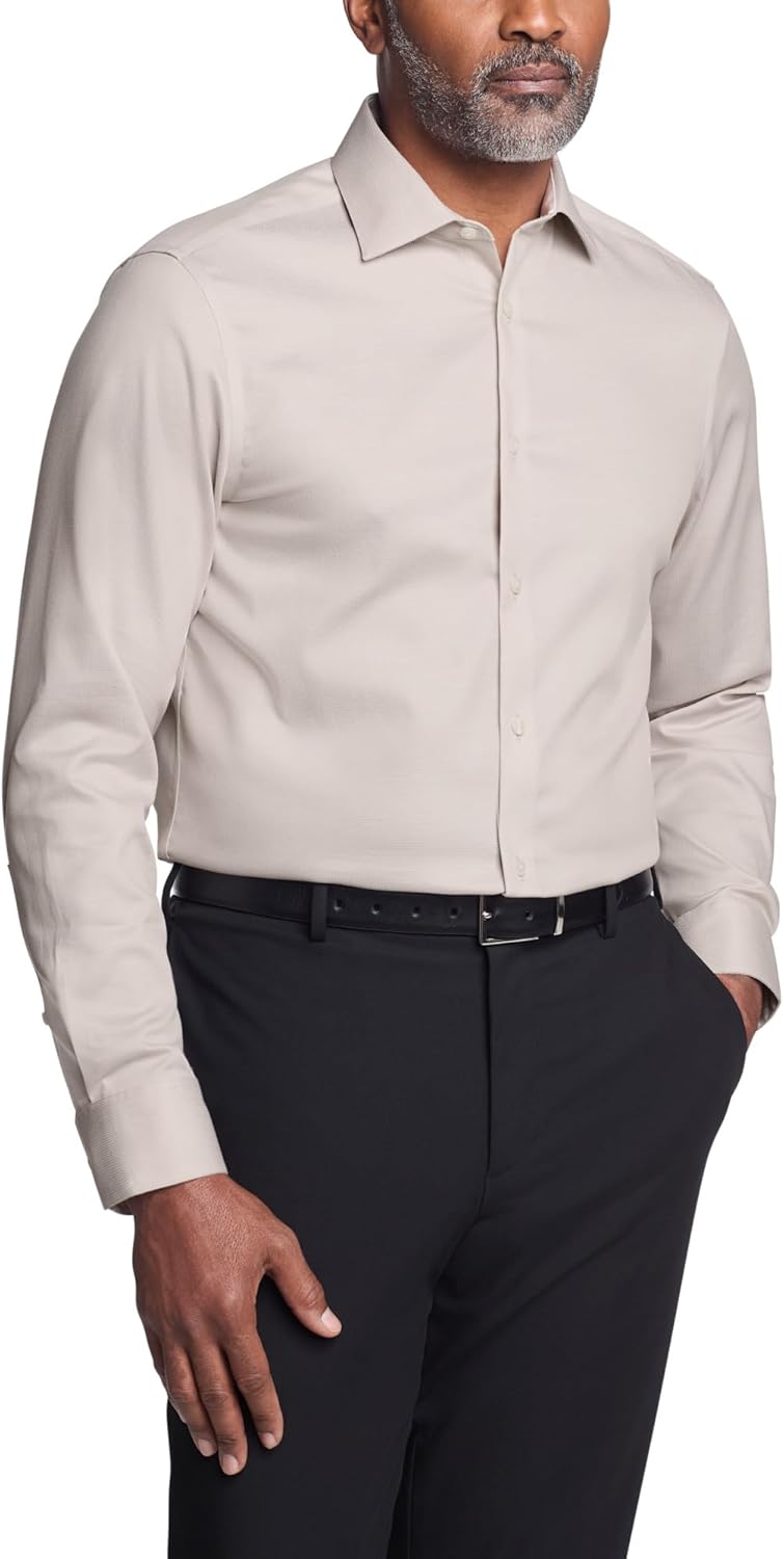 Calvin Klein Men's Slim Fit Non Iron Stretch Dress Shirt Review