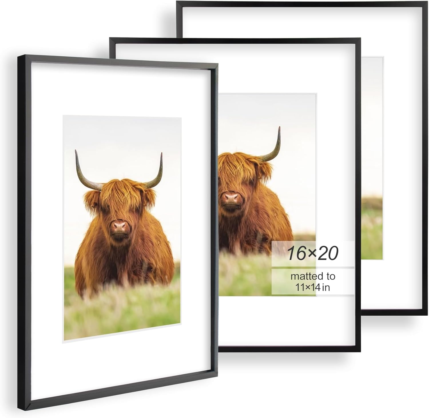 16x20 Picture Frame Set of 3 for Stylish Home Decor