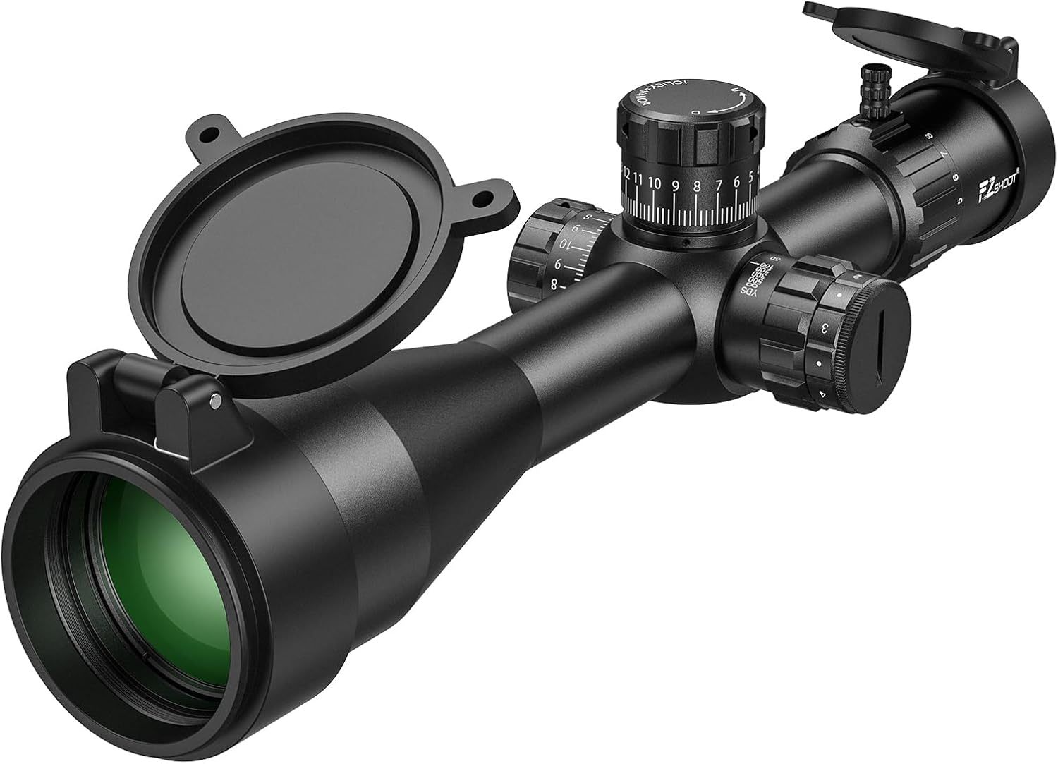 EZshoot 5-25x56 FFP Rifle Scope for Long Range Precision
