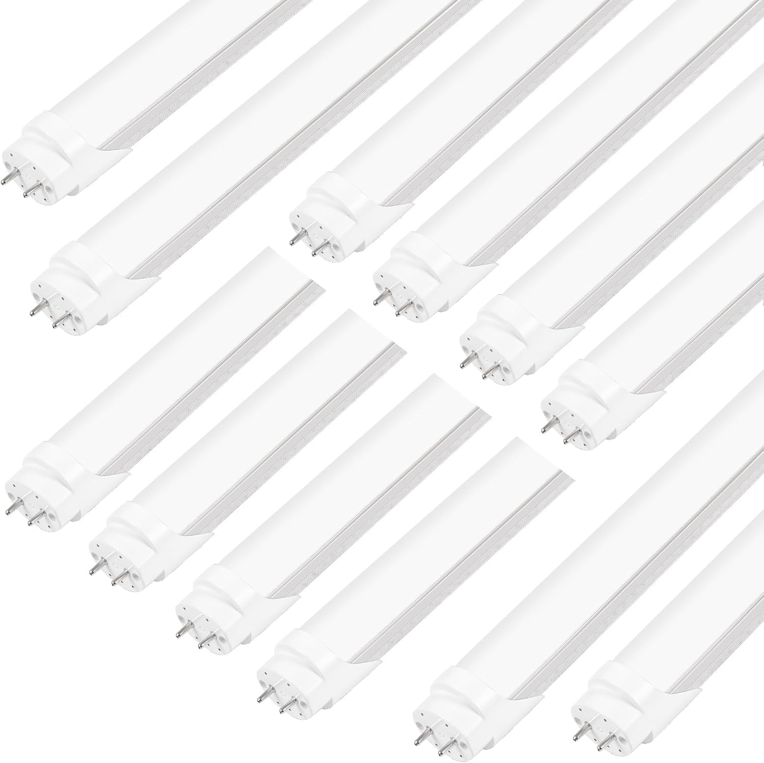 T8 LED Bulbs 4 Foot Fluorescent Light Bulbs for Bright Spaces