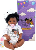 Black Baby Magic Reborn Destiny Doll 17 in - Realistic Newborn