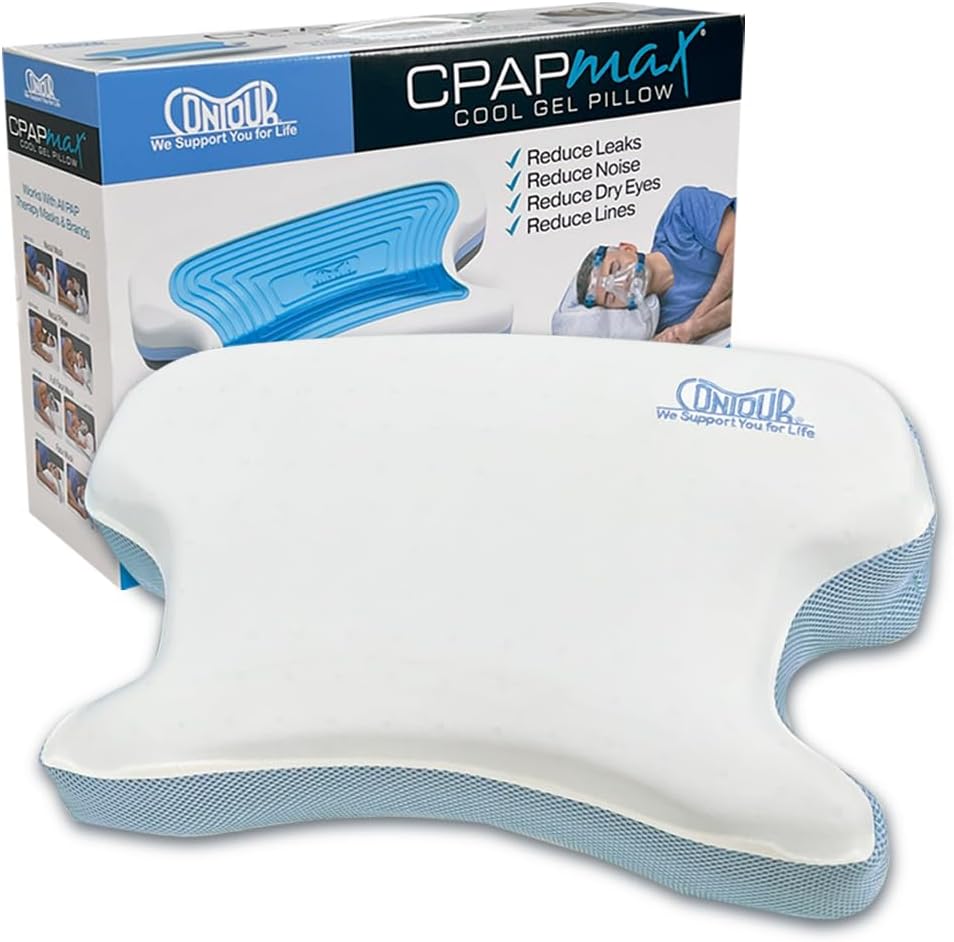 Contour CPAPMax Cooling Gel Pillow for Comfortable Sleep
